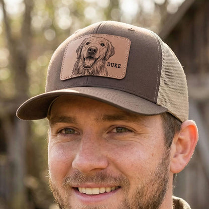 Custom Pet Portrait Trucker Hat
