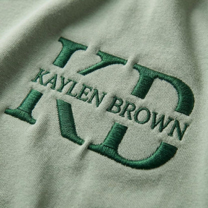 Personalized Organic Cotton Baby Name Outfit Set with Knit Blanket, Newborn Romper & Hat