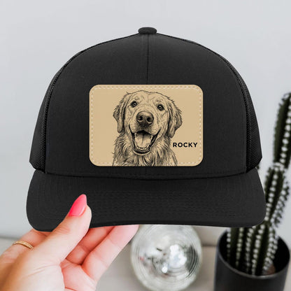 Custom Pet Portrait Trucker Hat