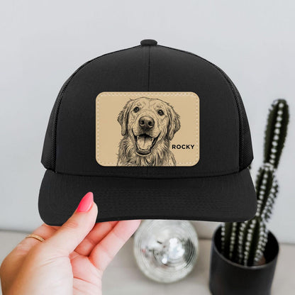 Custom Pet Portrait Trucker Hat