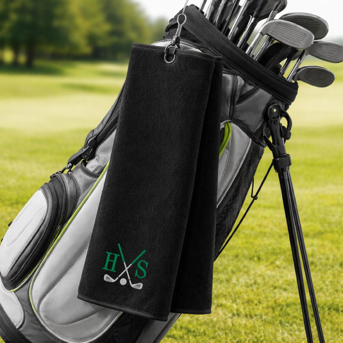 Personalized Golf Towel | Custom Embroidered Golf Gift