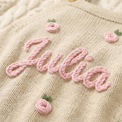 Custom Name Baby Romper, Personalized Baby Girl Romper