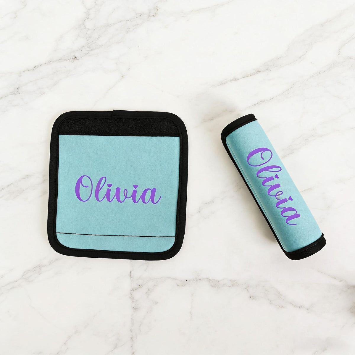 Personalised Luggage Handle Wrap,Luggage Handle Cover With Name