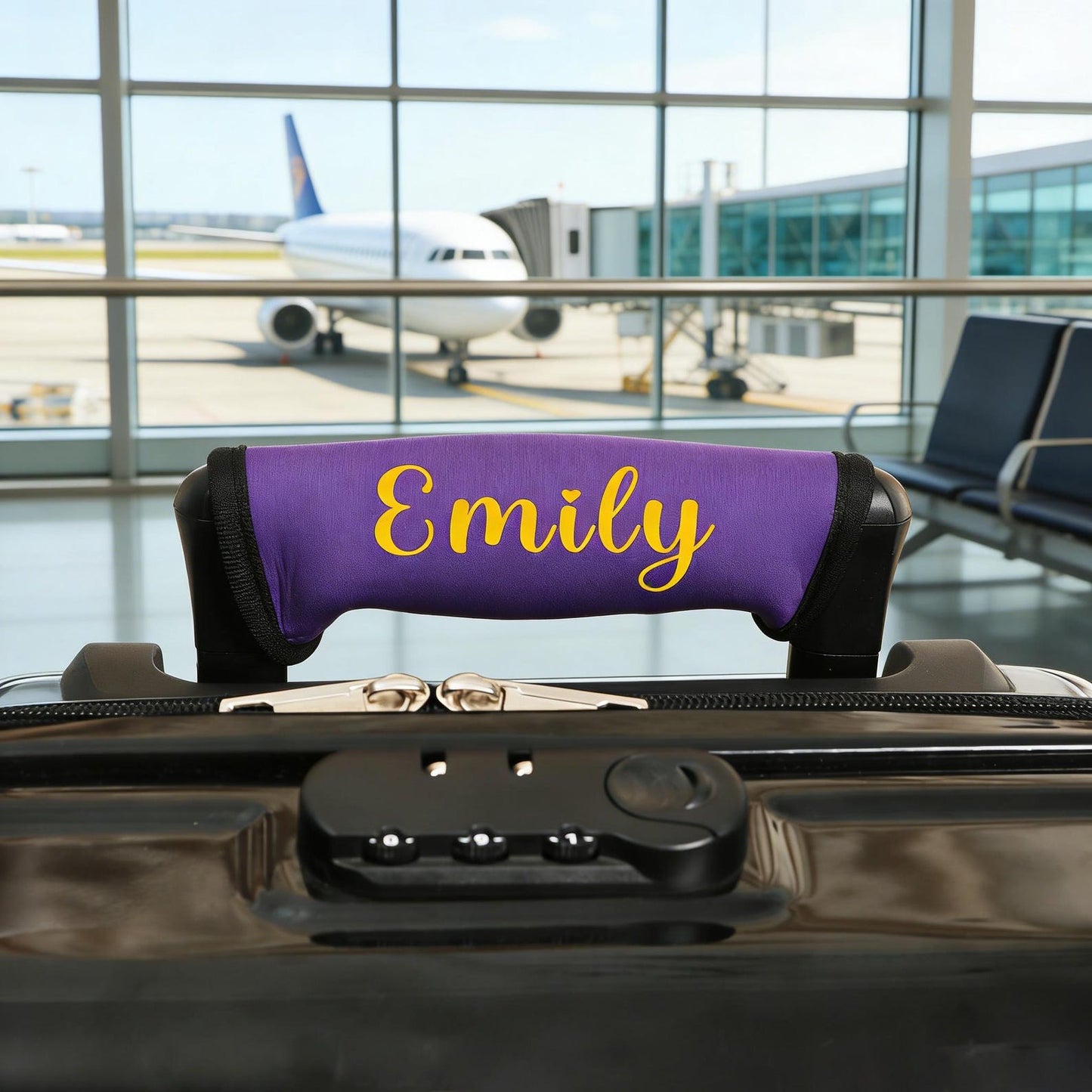 Personalised Luggage Handle Wrap,Luggage Handle Cover With Name