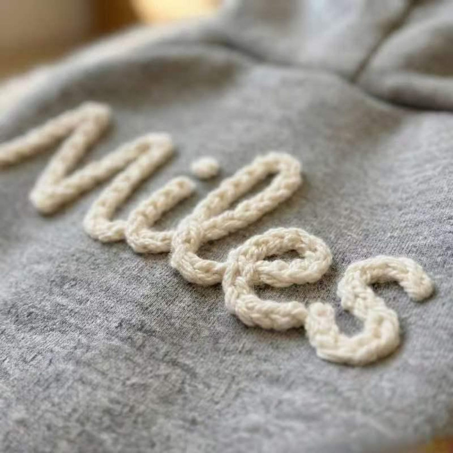 Personalized Dog Name Sweater, Custom Dog Jumper, Embroidered Pet Name Clothing