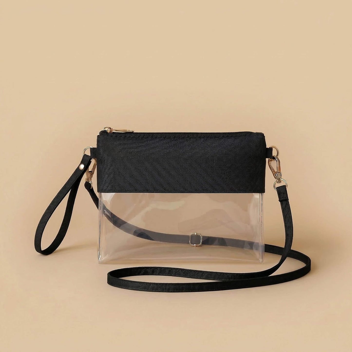 Monogrammed Clear Stadium Bag – Personalized Game Day & Concert Crossbody