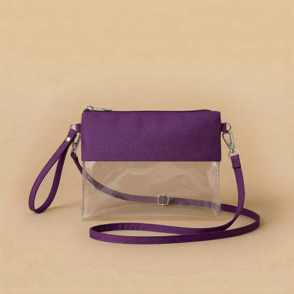 Monogrammed Clear Stadium Bag – Personalized Game Day & Concert Crossbody