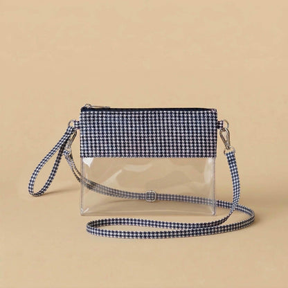 Monogrammed Clear Stadium Bag – Personalized Game Day & Concert Crossbody