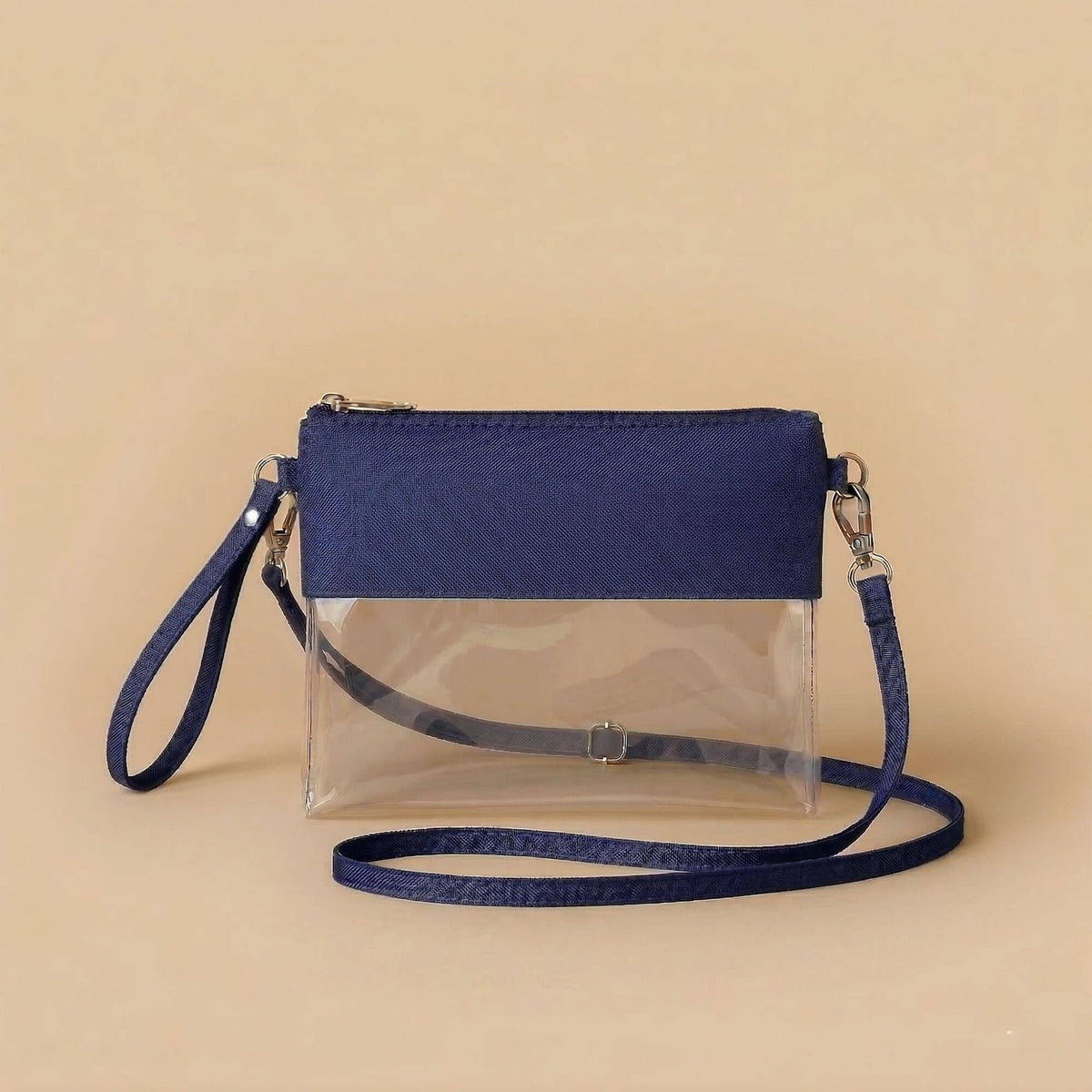 Monogrammed Clear Stadium Bag – Personalized Game Day & Concert Crossbody
