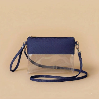 Monogrammed Clear Stadium Bag – Personalized Game Day & Concert Crossbody