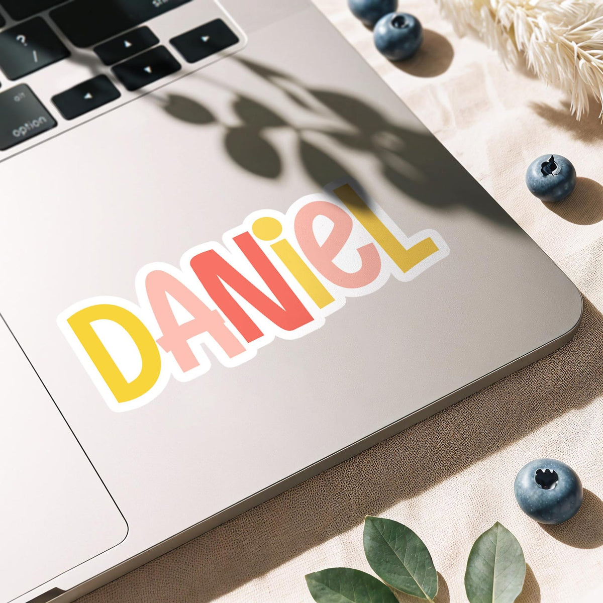 Custom Name Stickers | Waterproof Vinyl Decals for Laptop Water Bottle