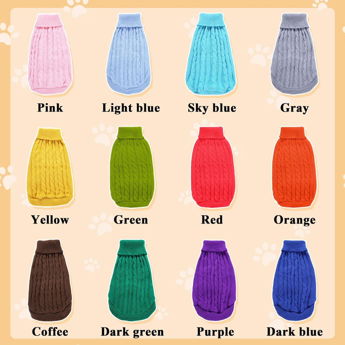Personalized Dog Name Sweater, Custom Dog Jumper, Embroidered Pet Name Clothing