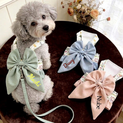 Personalized Dog Harness, Comfortable Adjustable Vest for Tiny to Small Dogs
