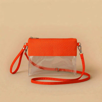 Monogrammed Clear Stadium Bag – Personalized Game Day & Concert Crossbody