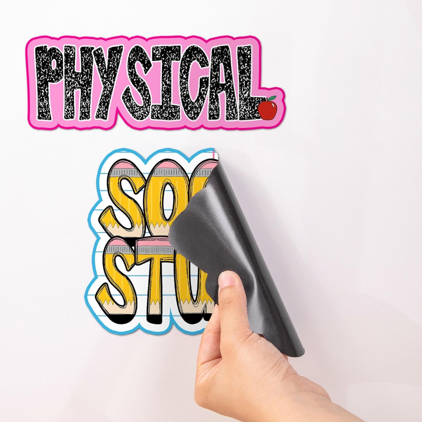 Personalized Whiteboard Magnets for Teachers | Custom Text