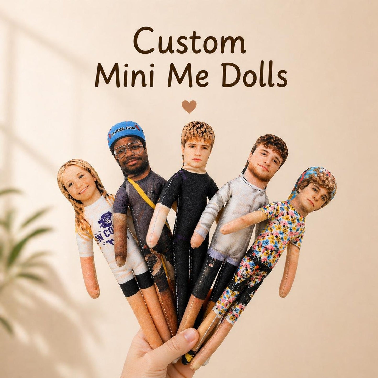 Custom Mini Me Doll with Poseable Body – Custom Talking Dolls
