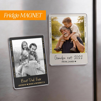 Fathers Day Gift For Dad Photo Car Visor Clip, Drive Safe Daddy, Drive Safe Sun Visor Clip