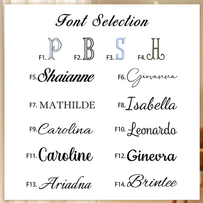 Personalized Canvas Wine Tote Bag, Monogram Double Bottle Champagne Tote Bag for Bridesmaid
