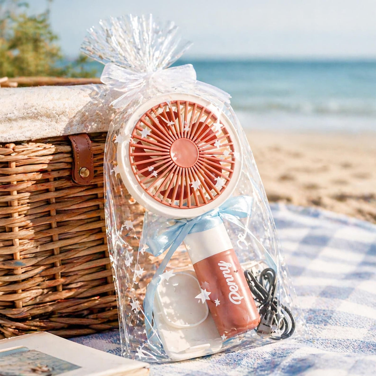 Personalized Handheld Fan: Custom Name, Portable Cooling Gift
