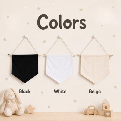 Personalized Nursery Name Sign – Custom Baby Name Wall Decor