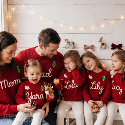 Personalized Family Christmas Sweaters