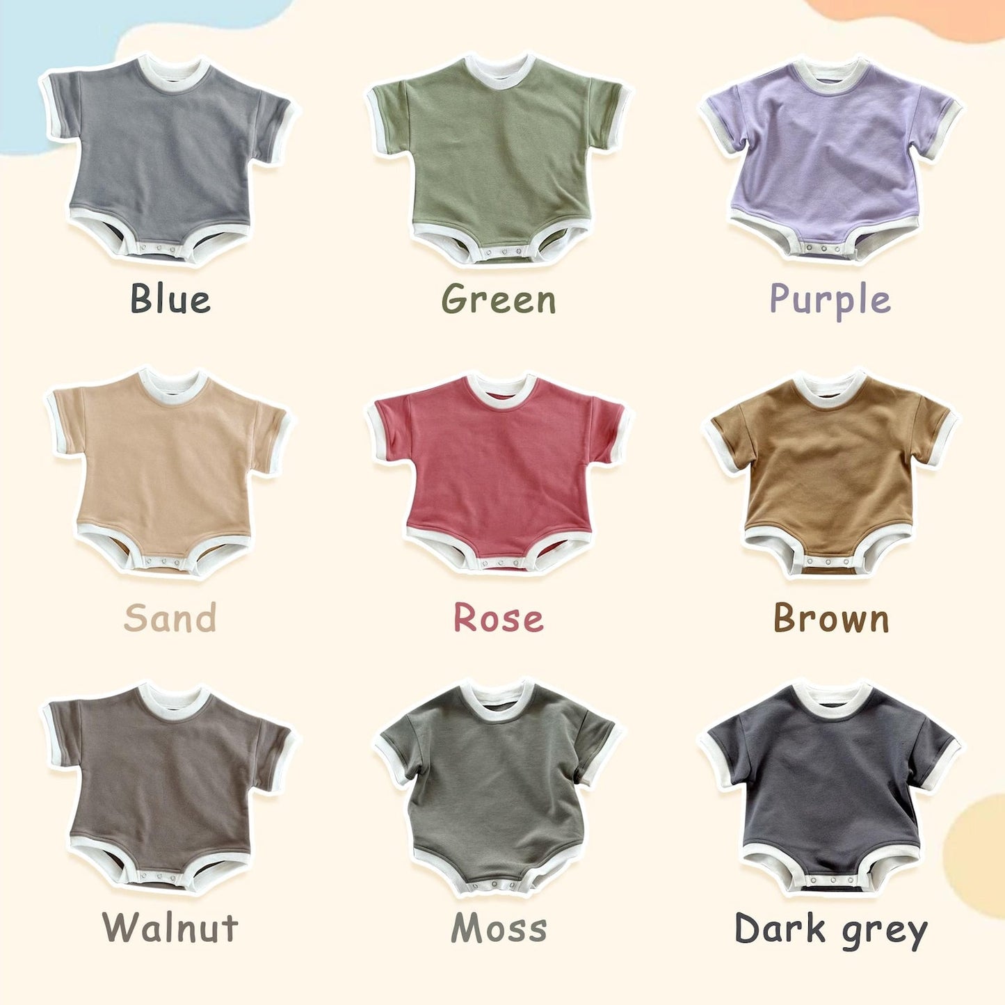 Personalized Baby Shirt with Name, Custom Baby Bubble Romper, Newborn Short Sleeve Outfit