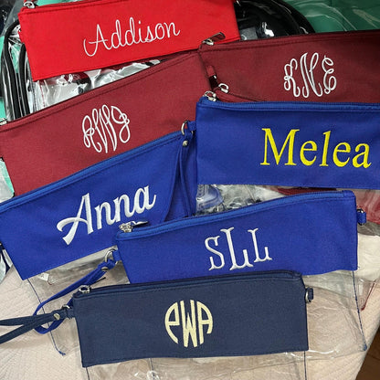 Monogrammed Clear Stadium Bag – Personalized Game Day & Concert Crossbody