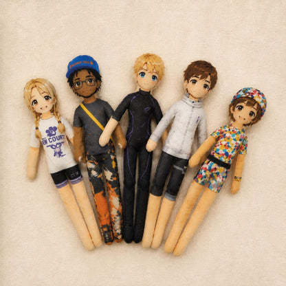 Custom Mini Me Doll with Poseable Body – Custom Talking Dolls