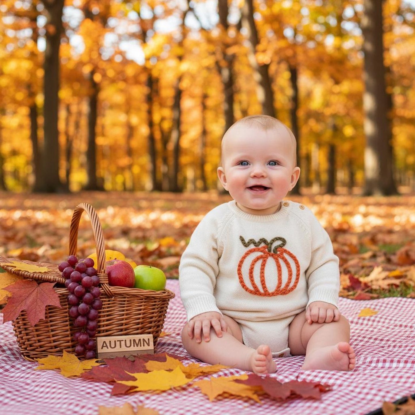 Baby First Halloween Outfit with Name