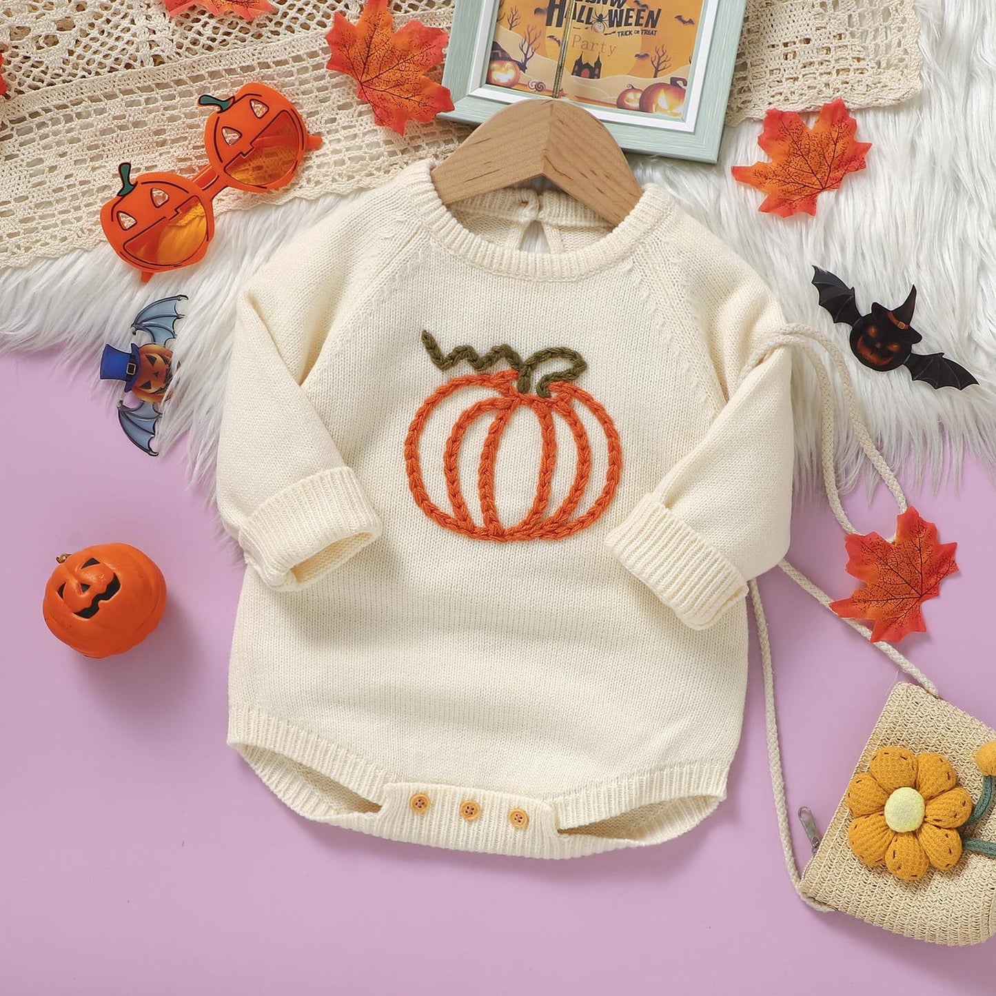 Baby First Halloween Outfit with Name