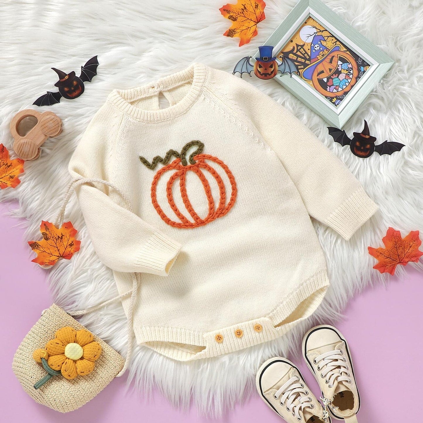 Baby First Halloween Outfit with Name