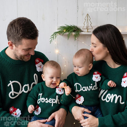 Personalized Family Christmas Sweaters