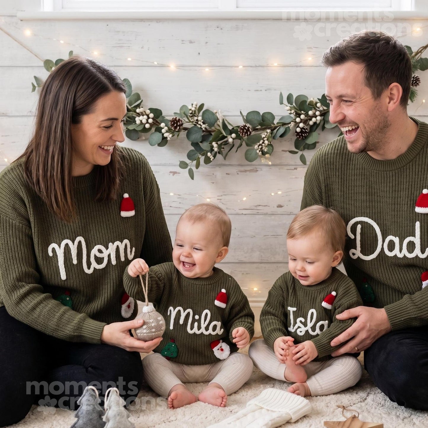 Personalized Family Christmas Sweaters