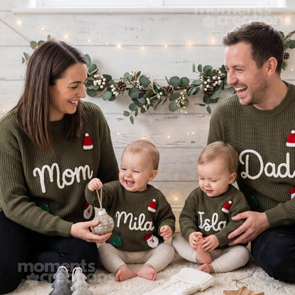 Personalized Family Christmas Sweaters