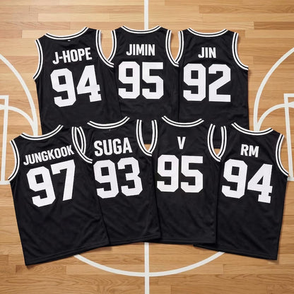 Custom Kpop Basketball Jersey for Teen Girl Women Men
