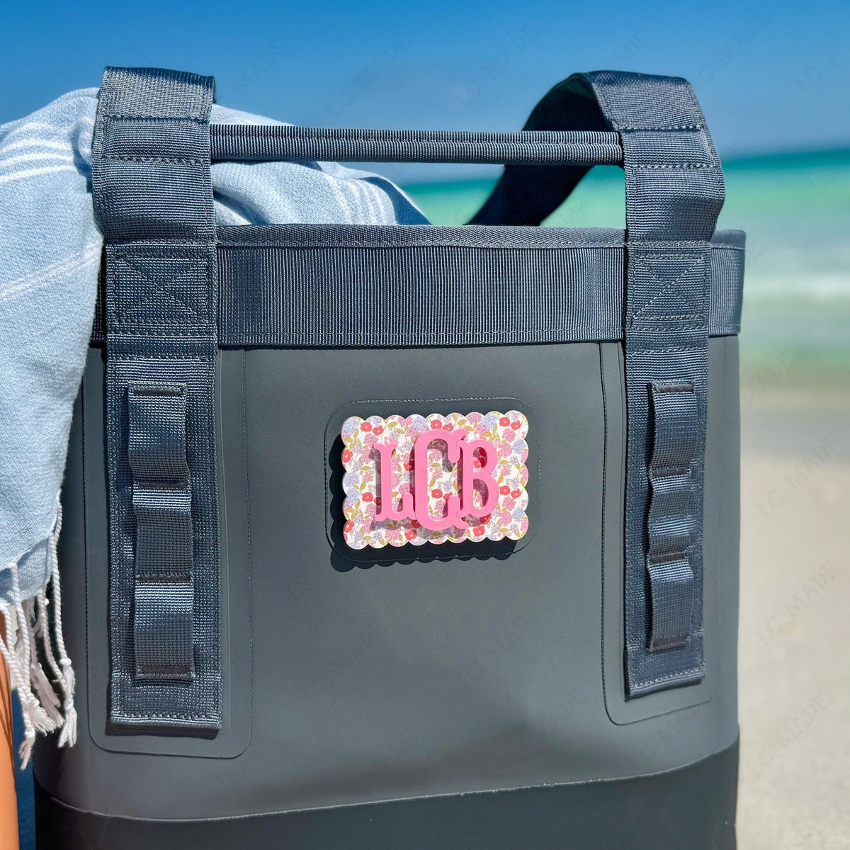 Custom Yeti Camino Patch, Acrylic Yeti Camino Bag Charm, Yeti Bag Keychain
