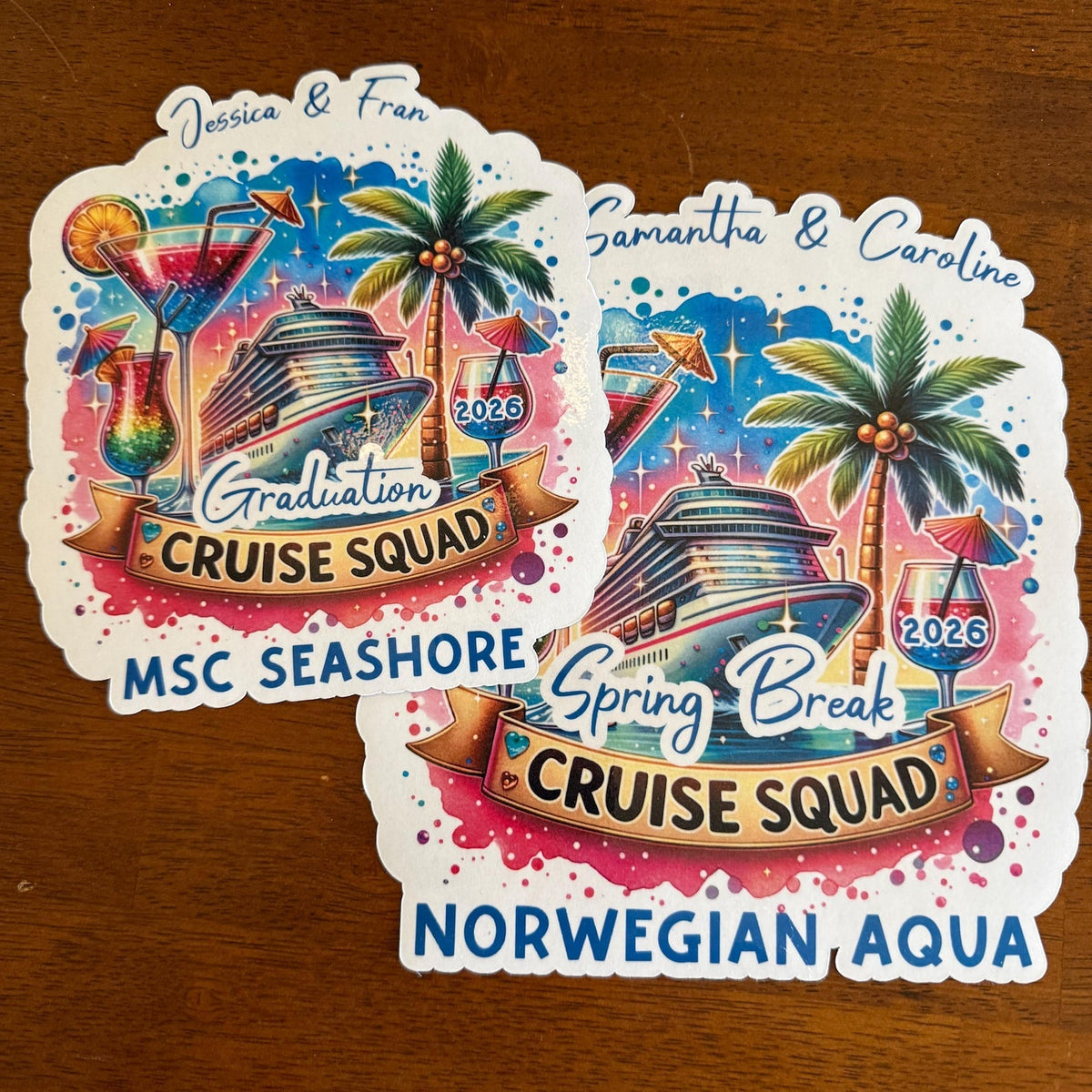 Personalized Cruise Squad Magnet 2026 Custom Cruise Door Keepsake Group Travel Souvenir Gift