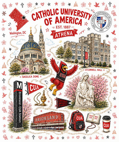 Custom College Blanket, Personalized University Dorm Thro