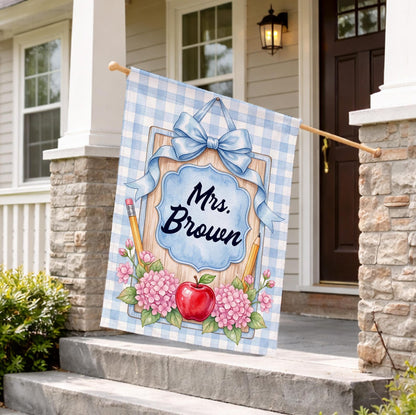 Teacher Flag Classroom Banner Sign Gift For Teacher Classroom Decor Welcome To Class