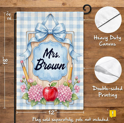 Teacher Flag Classroom Banner Sign Gift For Teacher Classroom Decor Welcome To Class