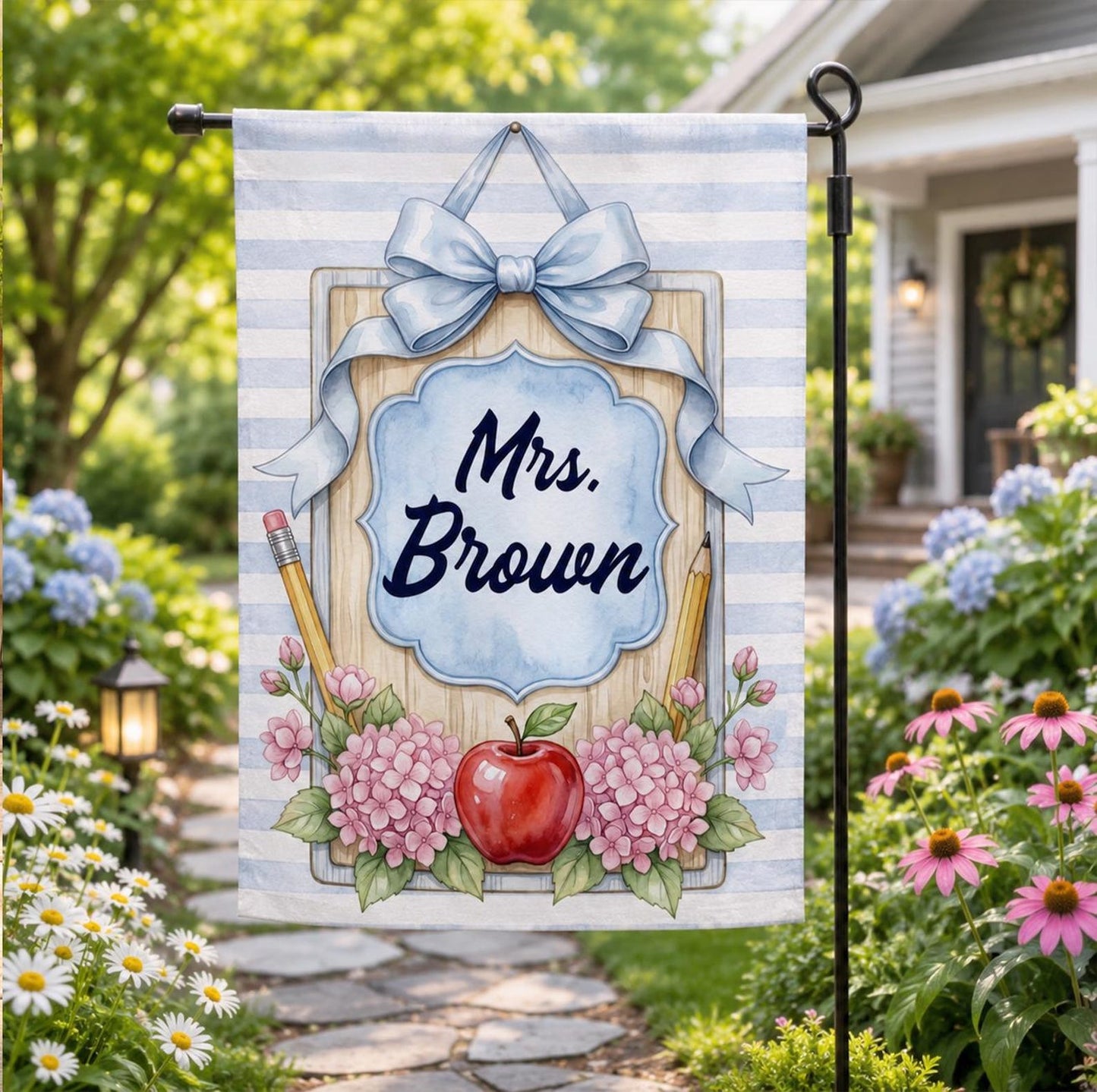 Teacher Flag Classroom Banner Sign Gift For Teacher Classroom Decor Welcome To Class