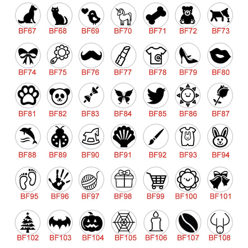 Custom Loyalty Card Self Inking Stamp, Small Logo Stamp