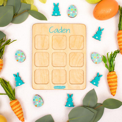 Easter Tic Tac Toe, Basket Fillers, Easter Gift for Kids, Basket Stuffers