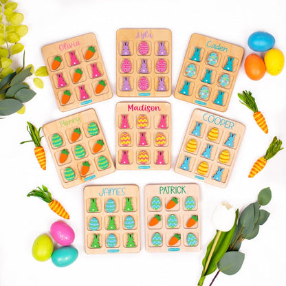 Easter Tic Tac Toe, Basket Fillers, Easter Gift for Kids, Basket Stuffers