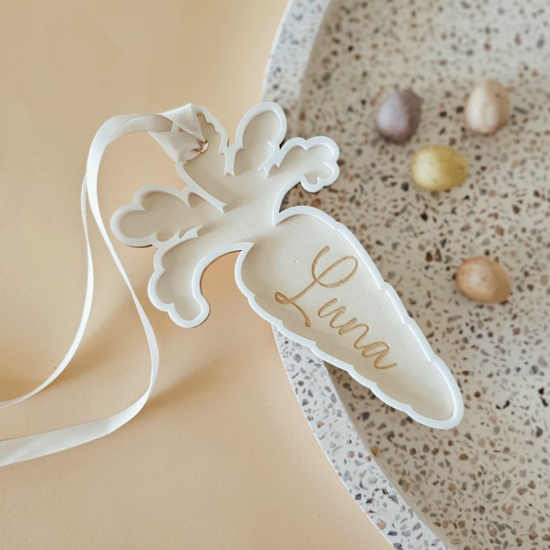 Personalised Easter Basket Tag - Easter Bag Tag - Easter Gift Tag