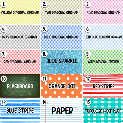 Custom Pencil Boxes, Personalized Back To School Pencil Case