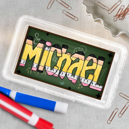 Custom Pencil Boxes, Personalized Back To School Pencil Case