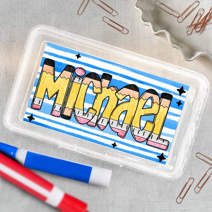 Custom Pencil Boxes, Personalized Back To School Pencil Case
