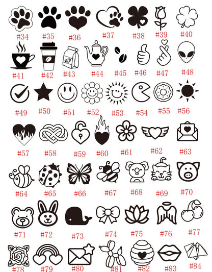 Custom Mini Loyalty Card Stamp, Custom Mini Self-Inking Stamp