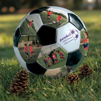 Personalized Custom Soccer Ball, Custom photo Footballs, Soccer coach Gift